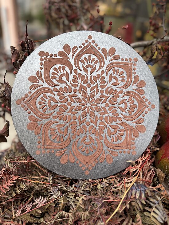 IEKŠĒJAIS SPĒKS | Apaļa mandalas glezna