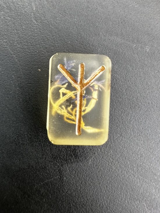 RŪNU TALISMANS ALGIZ. AIZSARDZĪBAI UN IEKŠĒJAM MIERAM