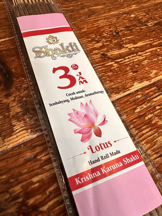 Lotosa dabīgais vīraks no Bali