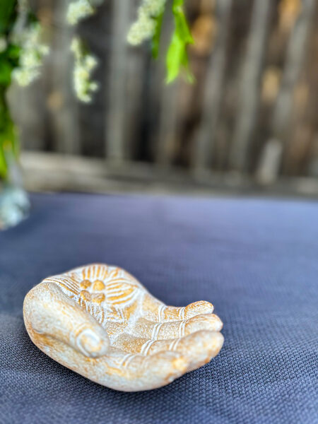 PLAUKSTA - vīraka turētājs (zelta 1)