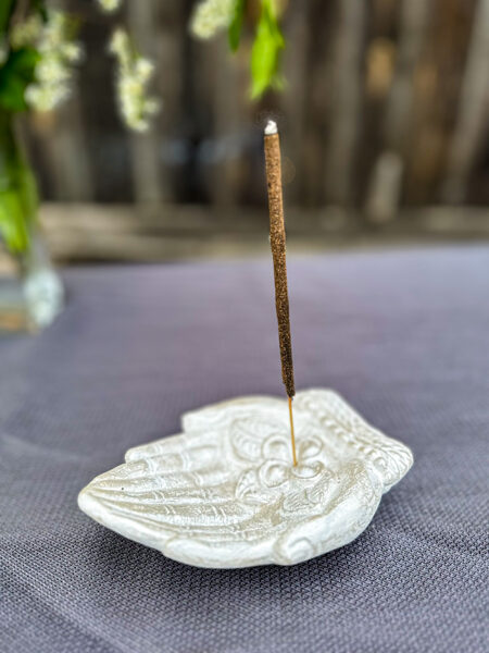 PLAUKSTAS - vīraka turētājs (sudraba, gaišas)