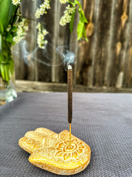 HAMSA PLAUKSTA - vīraka turētājs (zelta 2)