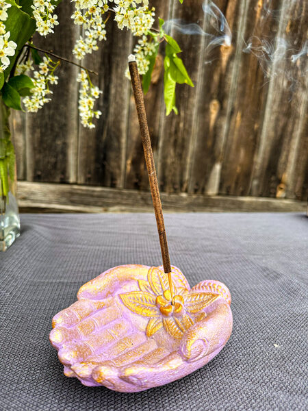 PLAUKSTAS - vīraka turētājs (violetas)