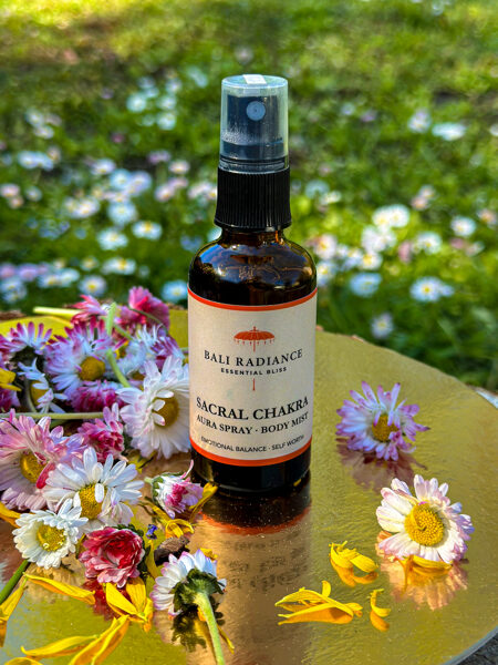SVĀDHIŠTHĀNA - SAKRĀLĀS ČAKRAS IZSMIDZINĀMS SPREJS