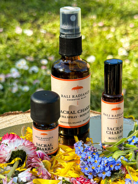 SVĀDHIŠTHĀNA - SAKRĀLĀS ČAKRAS TRIO KOMPLEKTS