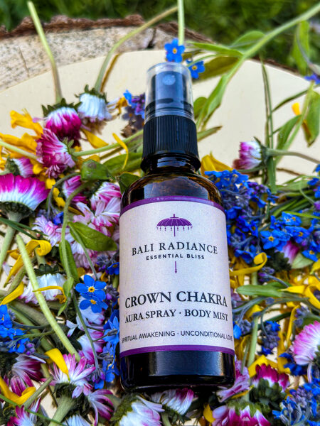 SAHASRĀRA - GALVASVIDUS - KROŅA ČAKRAS IZSMIDZINĀMS SPREJS 