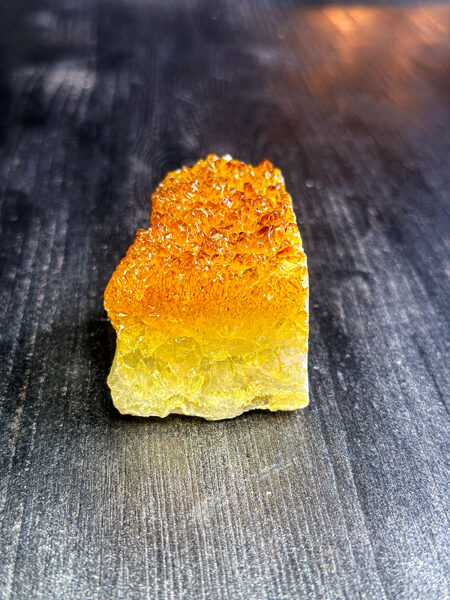 CITRĪNS - KRISTĀLU DRŪZIS (149g)